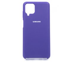 Силіконовий чохол Full Cover для Samsung A12/M12 purple