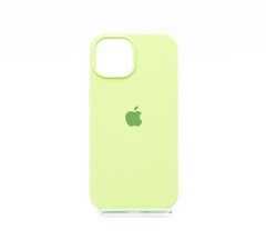 Силіконовий чохол Full Cover для iPhone 15 green (mint)