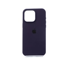 Силіконовий чохол Full Cover для iPhone 15 Pro Max elderberry