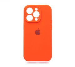 Силіконовий чохол Full Cover для iPhone 14 Pro red Full Camera