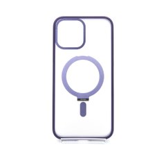 Чохол MATTE GUARD MagSafe для iPhone 13 Pro Max deep purple ring/holder