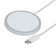 Бездротовий зарядний пристрій MagSafe USB-C 15W 1:1 white