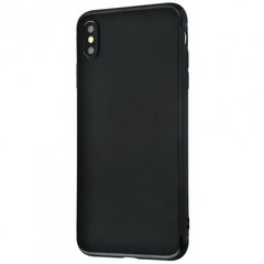 Силіконовий чохол Black Matt для iPhone X/Xs 0.5mm black