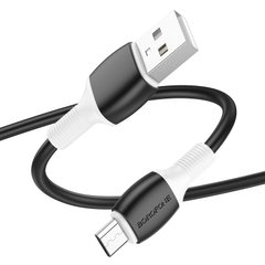 USB кабель Borofone BX84 micro 2.4A/1m black