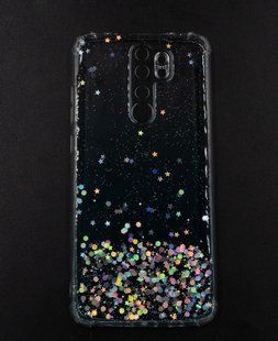 Накладка SP Confetti для Xiaomi Redmi Note 8 Pro white/mint