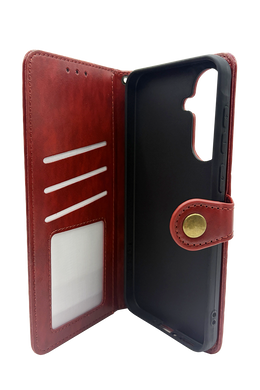 Чохол-книжка шкіра для Samsung A37 5G red Getman Gallant PU