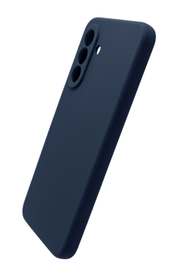 Силиконовый чехол Full Cover Lakshmi для Samsung A56 5G midnight blue (AAA) Full Camera без logo