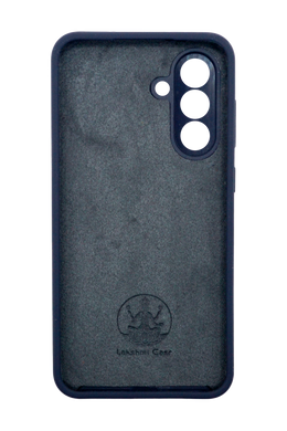 Силиконовый чехол Full Cover Lakshmi для Samsung A56 5G midnight blue (AAA) Full Camera без logo