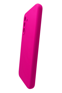 Силиконовый чехол WAVE Full Cover для Samsung A26 hot pink Full Camera