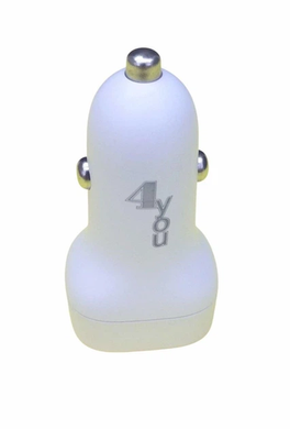 Автомобільний зарядний пристрій 4you B3 PD20W/QC3 white
