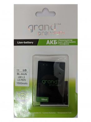 Акумулятор Grand Premium для LG BL-44JN