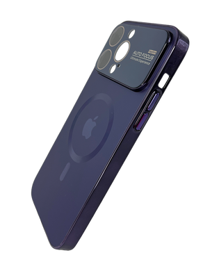 Чехол PC Slim Case Sapphire with MagSafe для iPhone 14 Pro Max deep purple Full Camera