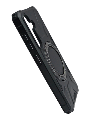 Чехол WAVE Iron Grip with Magnetic Ring для Samsung S24 black противоударный