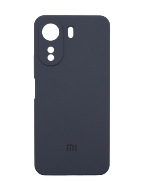 Силіконовий чохол Full Cover для Xiaomi Redmi 13C/Poco C65 dark gray (AAA) Full Camera