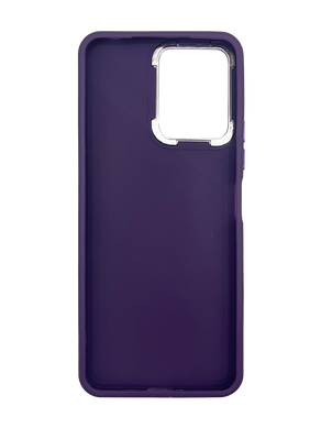 Силіконовий чохол Leather Case Classic для Xiaomi Redmi 12 violet