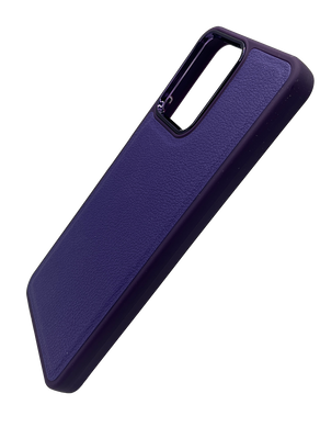 Силіконовий чохол Leather Case Classic для Xiaomi Redmi 12 violet