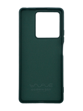 Силиконовый чехол WAVE Colorful для Xiaomi Redmi Note 13 5G forest green (TPU)