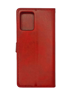 Чохол-книжка шкіра для для Motorola Moto G54 red Getman Gallant PU