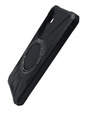 Чехол WAVE Iron Grip with Magnetic Ring для Samsung S24 black противоударный