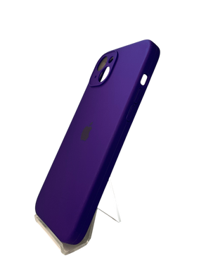 Силіконовий чохол Full Cover для iPhone 14 Plus ultra violet Full Camera