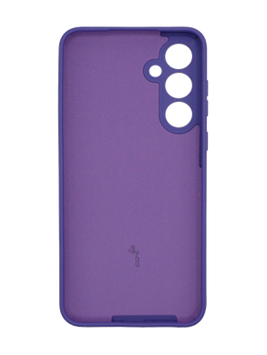 Силиконовый чехол Full Cover для Samsung A55 violet Full Camera без logo