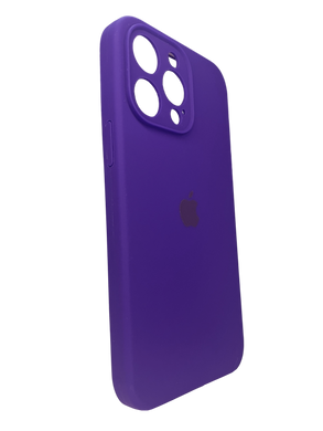 Силіконовий чохол Full Cover для iPhone 12 Pro Max amethyst Full Camera