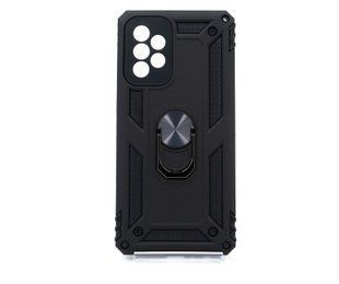 Чехол Serge Ring for Magnet для Samsung A72 black Full Camera противоударный с магнитным держателем