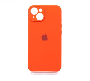 Силіконовий чохол Full Cover для iPhone 14 red Full Camera