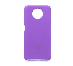 Силиконовый чехол Full Cover для Xiaomi Redmi Note 9 5G/Note 9T purple my color