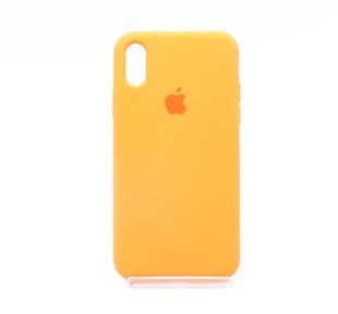 Силіконовий чохол Full Cover для iPhone X/XS new apricot