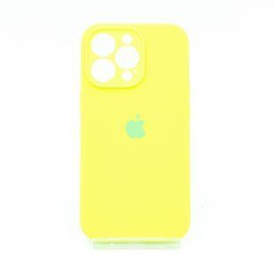 Силіконовий чохол Full Cover для iPhone 13 Pro party green Full Camera