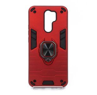 Чехол SP Transformer Ring for Magnet для Xiaomi Redmi 9 red противоударный
