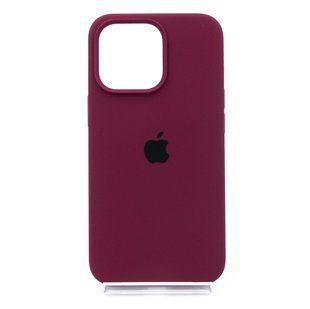 Силіконовий чохол Full Cover для iPhone 13 Pro marsala