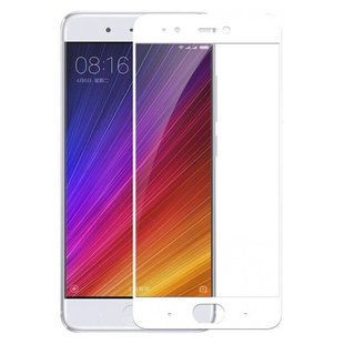 Защитное 2.5D стекло для Xiaomi Mi 6 f/s 0.3mm white