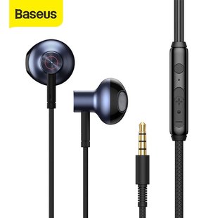 Наушники Baseus Encok H19 Wired Black