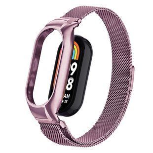 Ремінець Milanese Loop Xiaomi Mi Band 3/4 rose pink