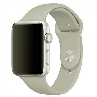 Силіконовий ремінець для Apple Watch Sport Band 42/44mm (S/M & M/L) 3pcs stone