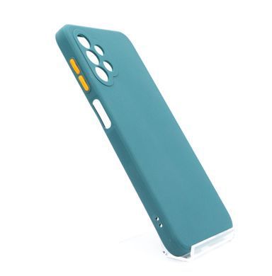 TPU чехол Square Full Camera для Samsung A13 4G green/orange