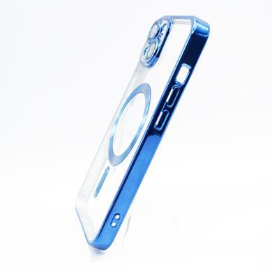 Чохол Metal Matte with MagSafe для iPhone 14 midnight blue Full Camera