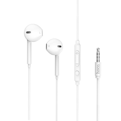 Наушники Hoco M55 с микроф. white