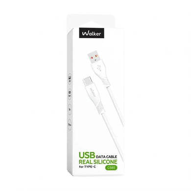 USB кабель Walker C585 Type-C white
