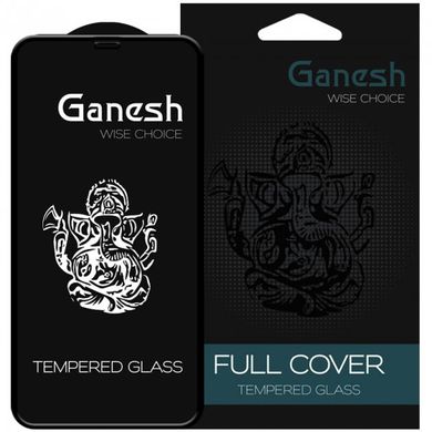 Захисне 5D скло Ganesh Full Cover для iPhone 11/XR black