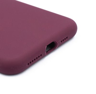 Силіконовий чохол Full Cover для iPhone XS Max plum