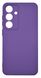 Силиконовый чехол Full Cover для Samsung S24 purple Full Camera без logo