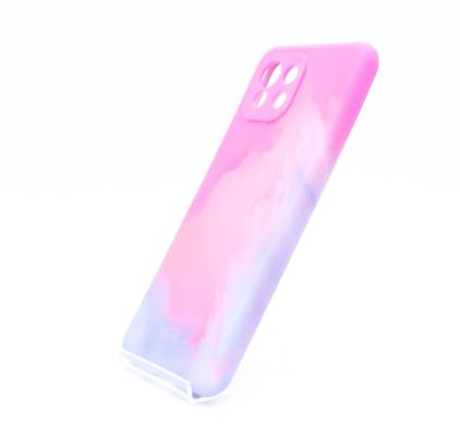 Силіконовий чохол Watercolor для Xiaomi Mi 11 Lite pink/purple (23)