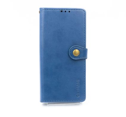 Чохол-книжка кожа для Samsung A03 Core blue Getman Gallant PU