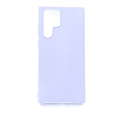 Силіконовий чохол WAVE Colorful для Samsung S22 Ultra light purple (TPU)