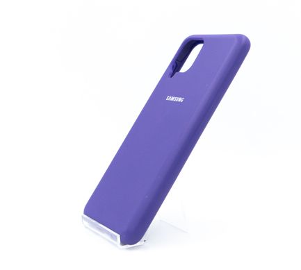 Силіконовий чохол Full Cover для Samsung A12/M12 purple