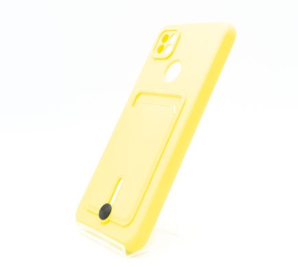 Силіконовий чохол Colorful Pocket Card для Xiaomi Redmi 9C yellow Full Camera