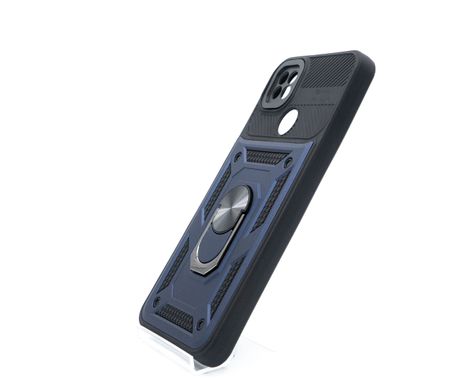 Чохол SP Serge Ring for Magnet для Xiaomi Redmi 9C dark blue протиударний Full Camera